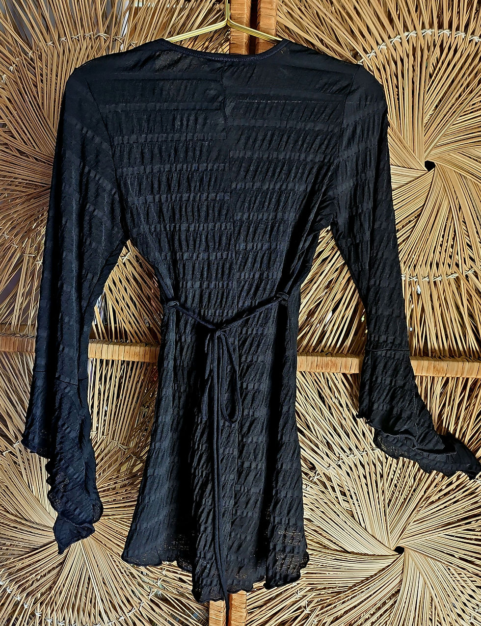 Thumbnail: Black Bell Sleeve Top