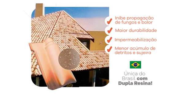 Telhas Barro Branco | Telhas e Gourmet