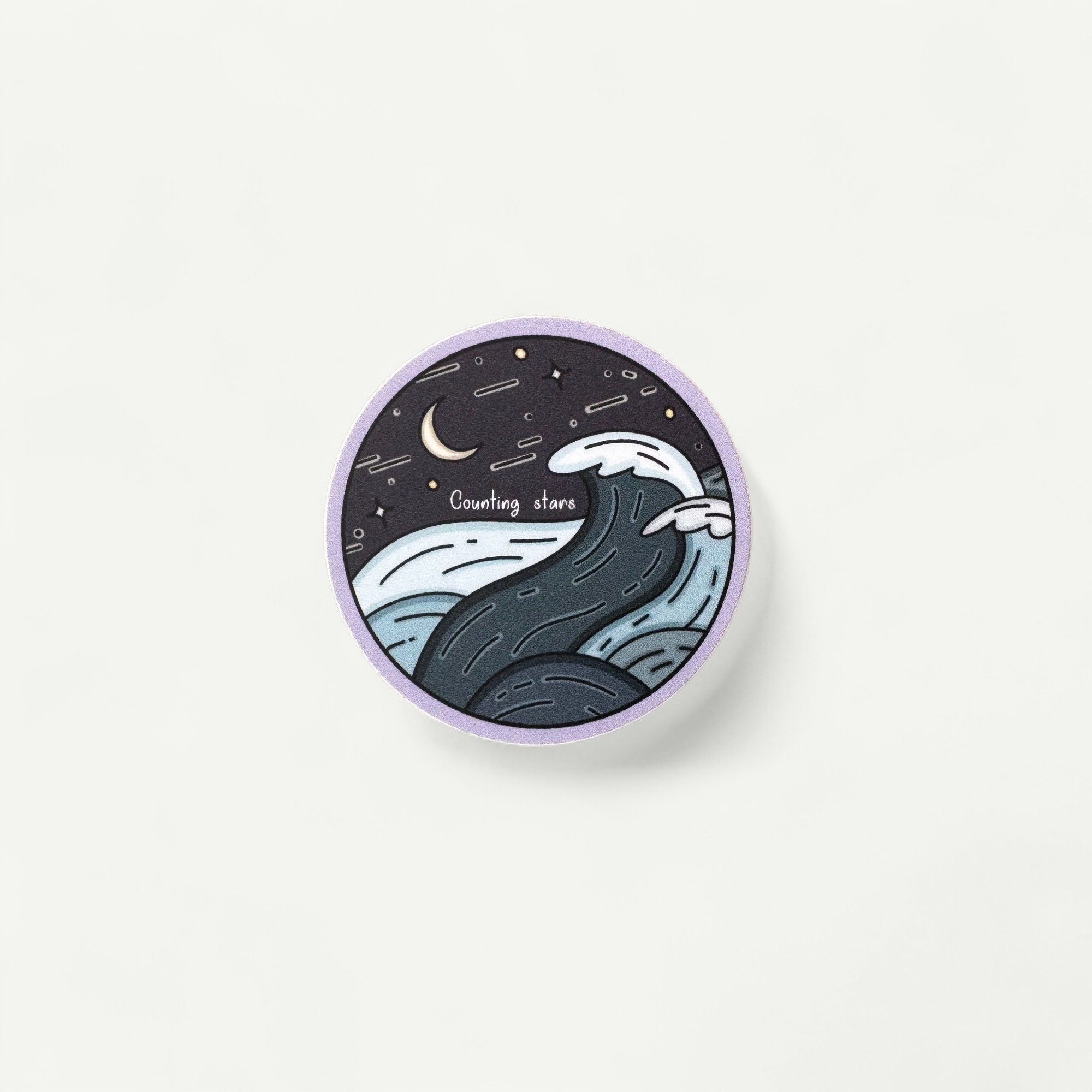 Counting stars sticker