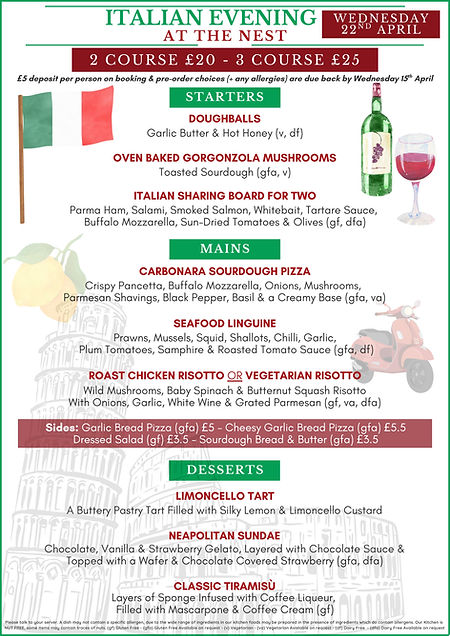 Italian Evening 2026