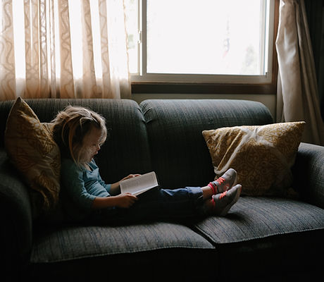 Young Girl Reading