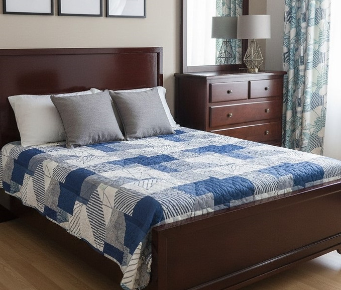 Cama Atenas Queen Nogal Claro con Cómoda 38x38 - IA - 1.jpg