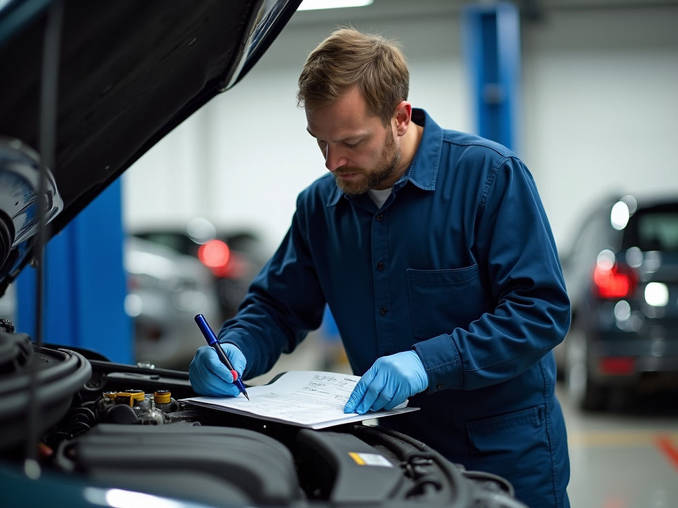 Vehicle inspection at Royalz Tire & Lube in Dartmouth