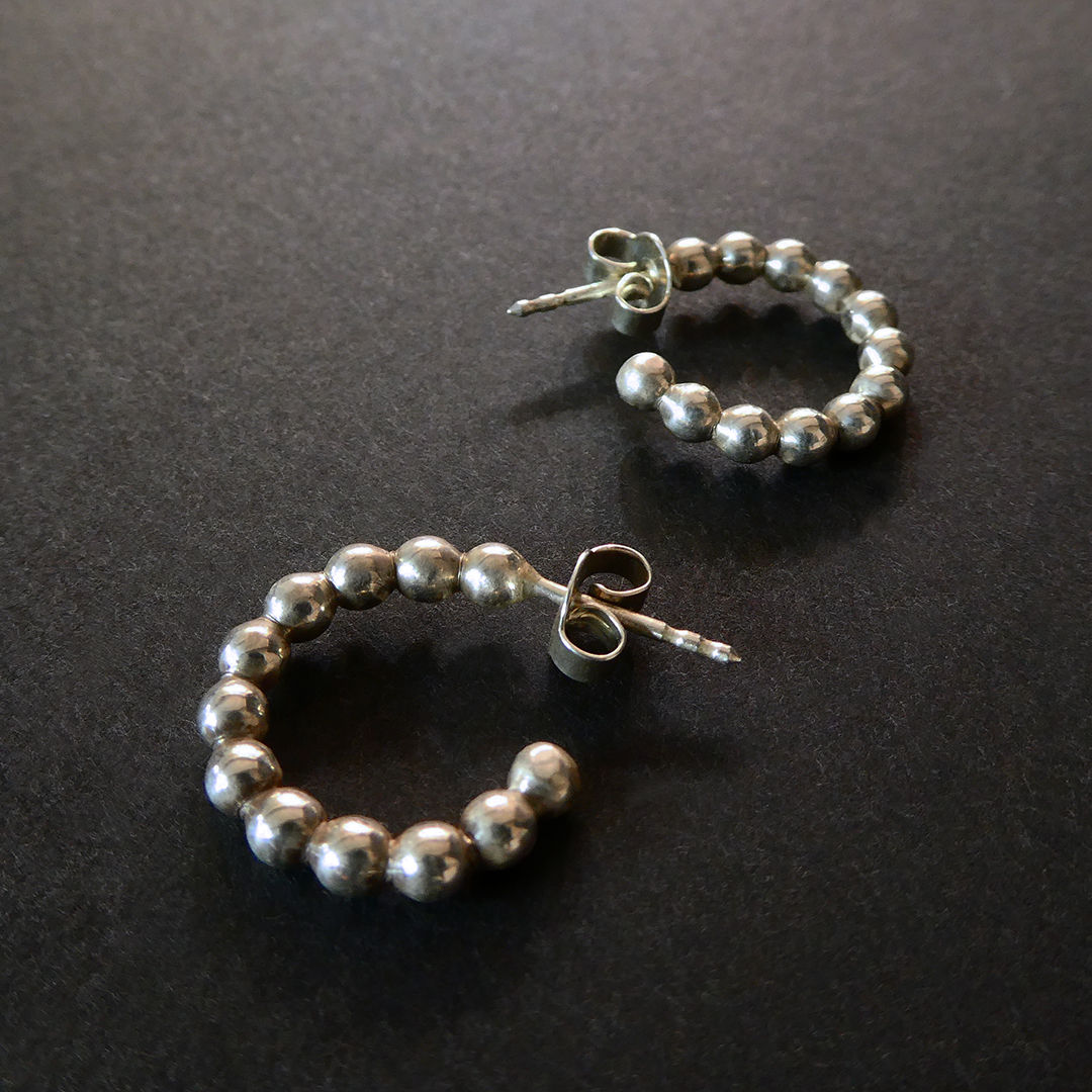 Boucles d'oreilles "Perlé"