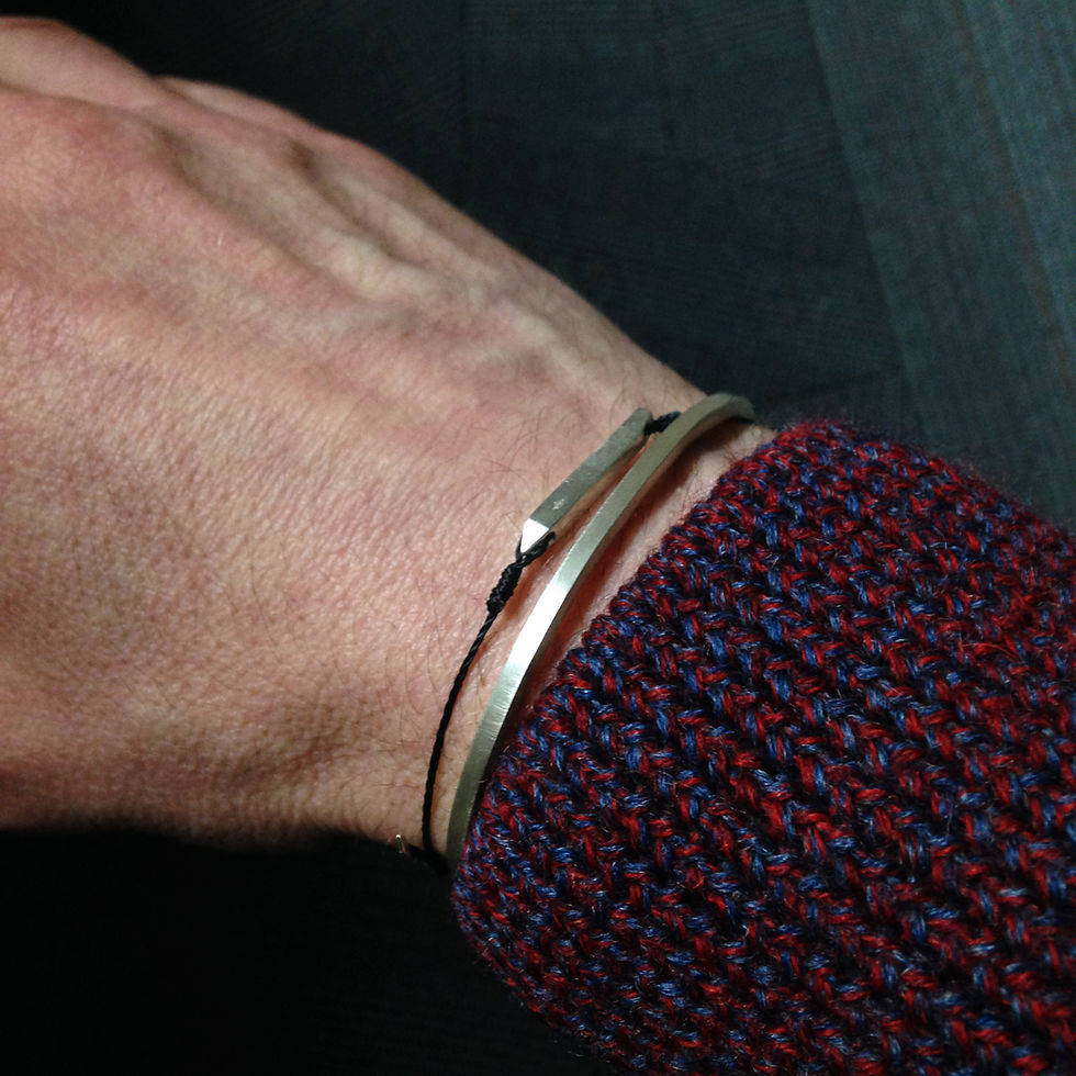 Miniature : Bracelet Quartz sur cordon fin
