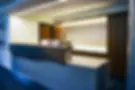 Commercial reception area by general contractor Georgia