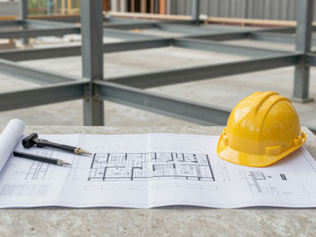 Build plans in an industrial space