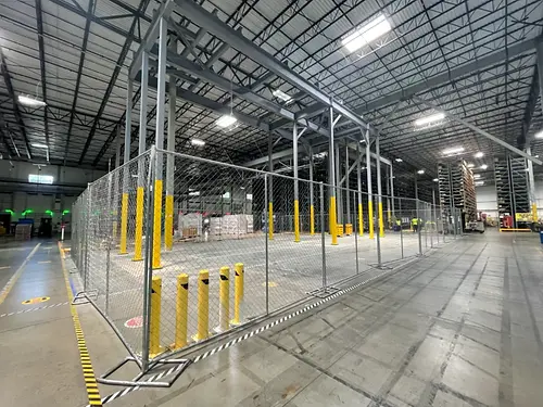 Commercial warehouse interior by a Georgia general contractor