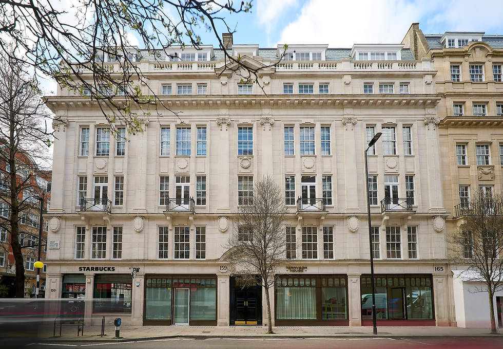Exterior 107-133 Great Portland Street
