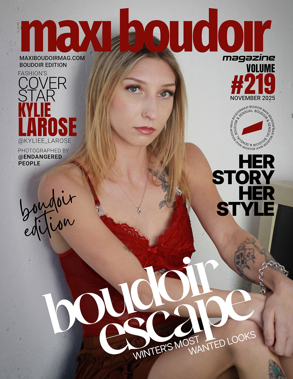 Special (4 Print+ Digital ) 'Boudoir Edition' Nov. 2025, Vol 219
