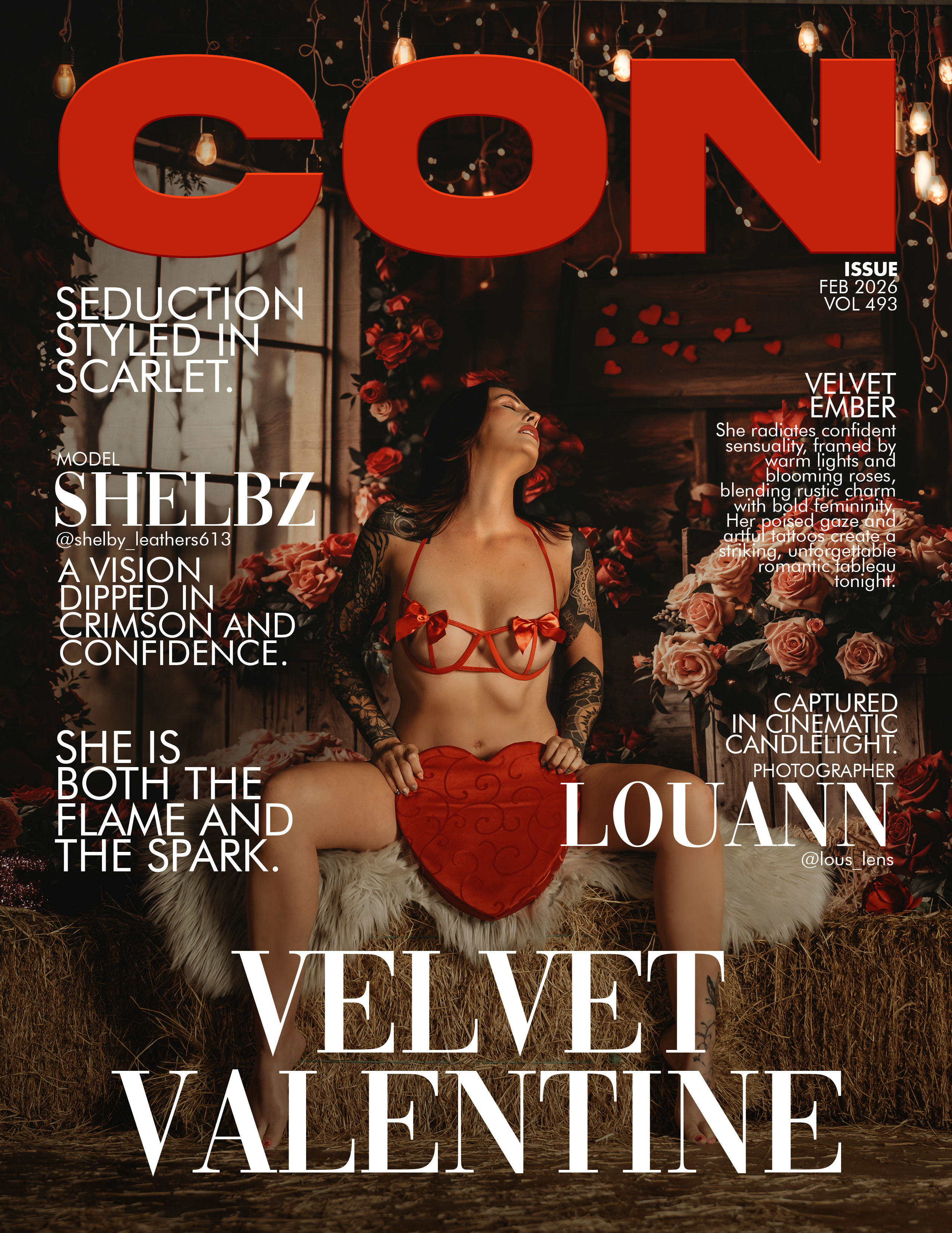 Special (4 Print+ Digital ) 'Boudoir Edition' Feb. 2026 Vol 493