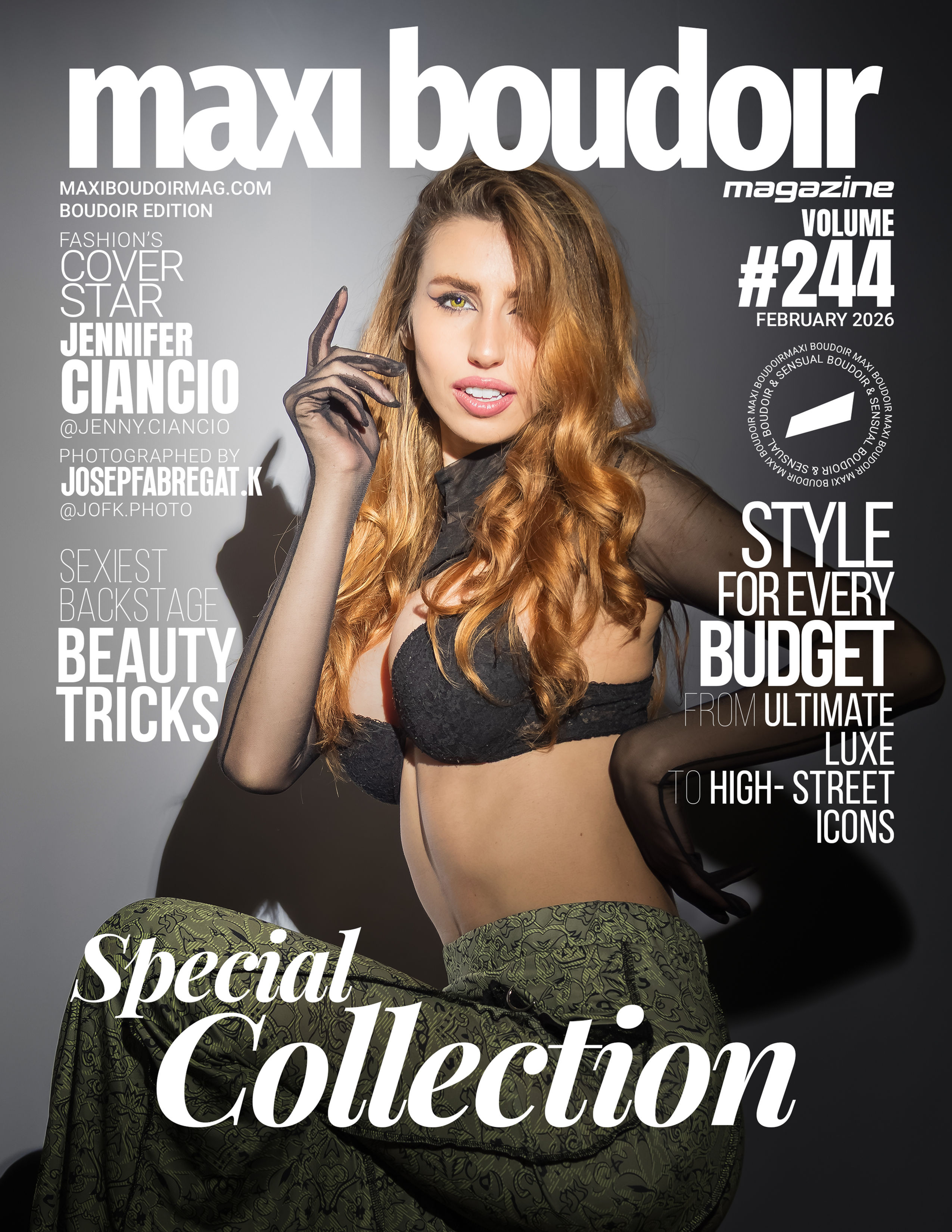 Combo (Digital + Print) 'Boudoir Edition' Feb. 2026 Vol 244