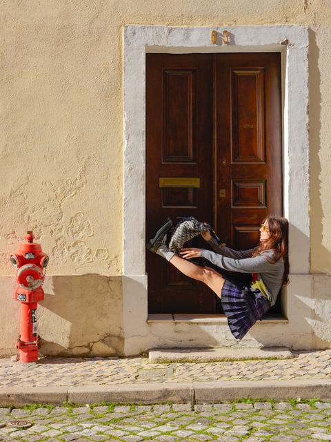 Vic Montanari photographed by Francisco Pereira Coutinho in Lisbon