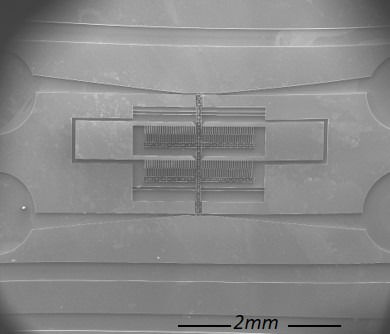'Comb-drive' actuator