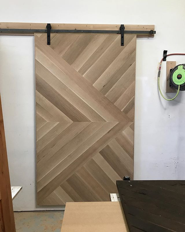 This rift cut white oak door is almost r
