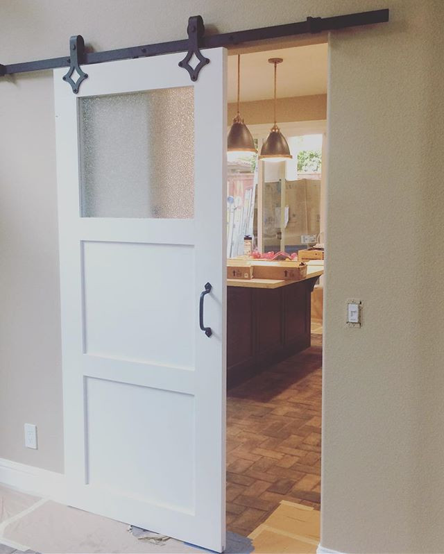 This bubble glass panel door is the perf