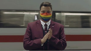 A német vasút szivárványos GIF-ekkel lepte meg utasait