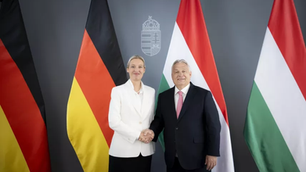 Leszbikus vezető, queerellenes párt – Alice Weidel ujabb turnéja Magyarországon