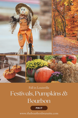 fall in Louisville. pumpkins. bourbon. fall trees. autumn day. the bourbon brunette
