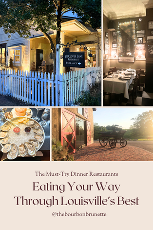 Eating Your Way Through Louisville's Best: The Must-Try Dinner Restaurants