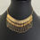 Thumbnail: Ginaya (coin) layered dangles choker 