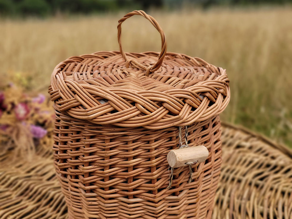 biodegradable willow urn
