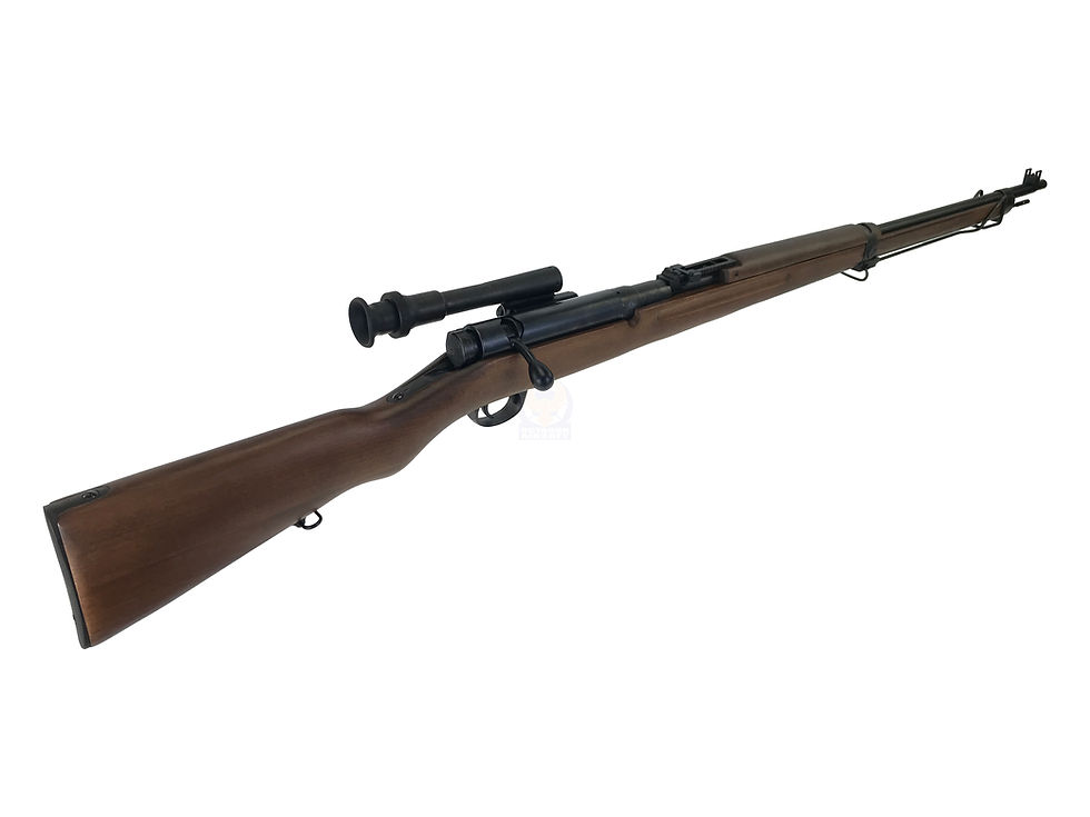 Thumbnail: S&T Type 97 Spring Powered Bolt Action Airsoft Sniper Rifle with Real Wood