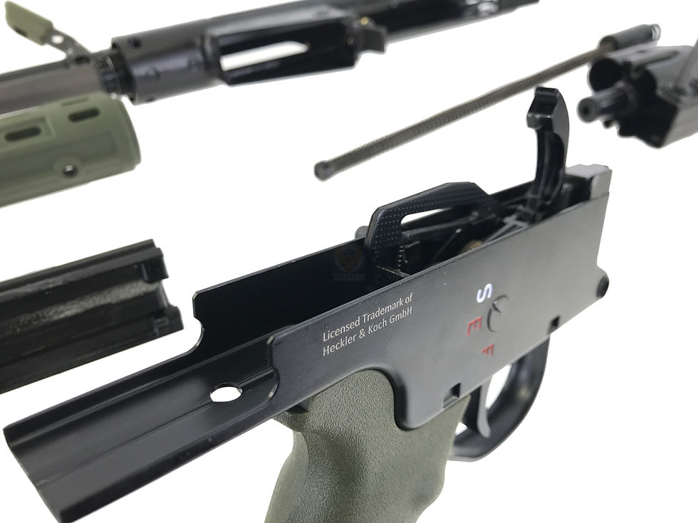 Thumbnail: UMAREX WE G3A3 GBB Rifle