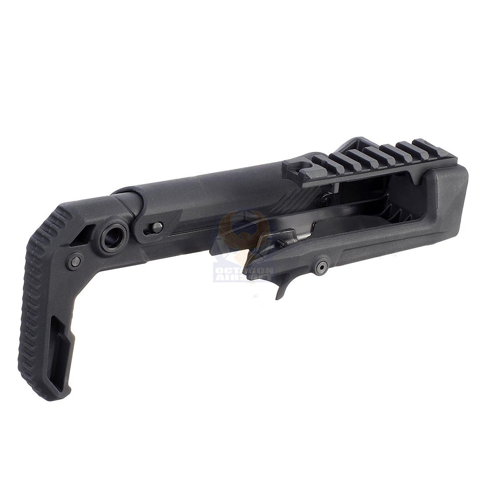 Thumbnail: Action Army AAP01 U01-007 Folding Stock  Black