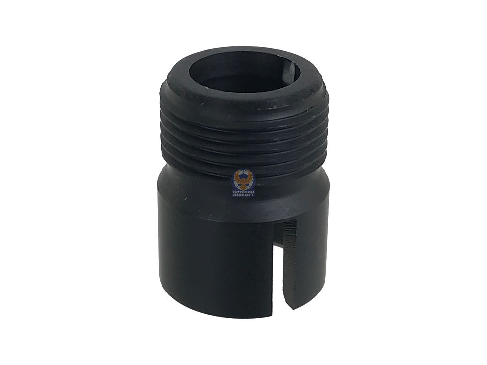 Thumbnail: FCW 14mm CCW Steel Silencer Adaptor for Marui MP5 AEG Series