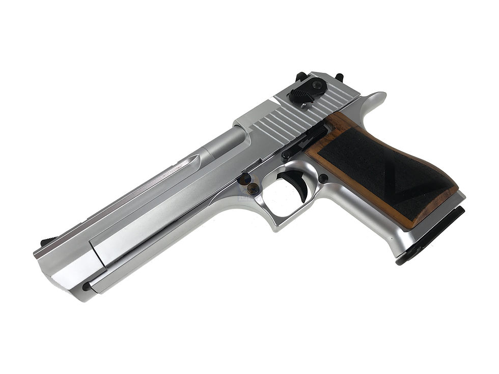 Thumbnail: FCW x HFC Desert Eagle GBB Pistol with RE2 Wood Grip