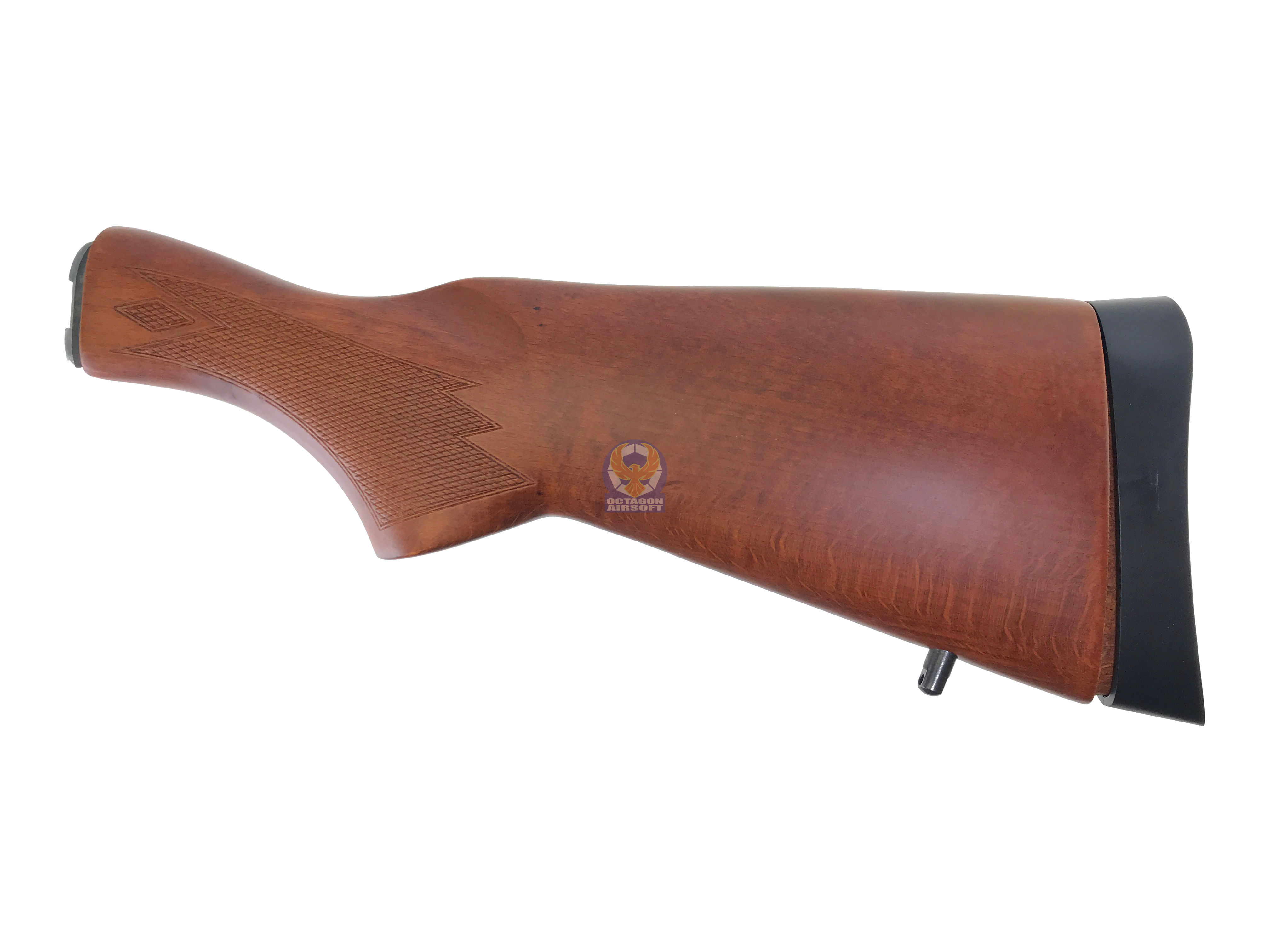 Golden Eagle M870 Gas Pump Action Shotgun Real wood Fixed Stock