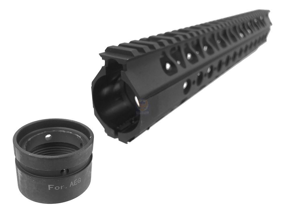 Thumbnail: FCW ADWC 13.2” CNC Alum AR Rail handguard BK