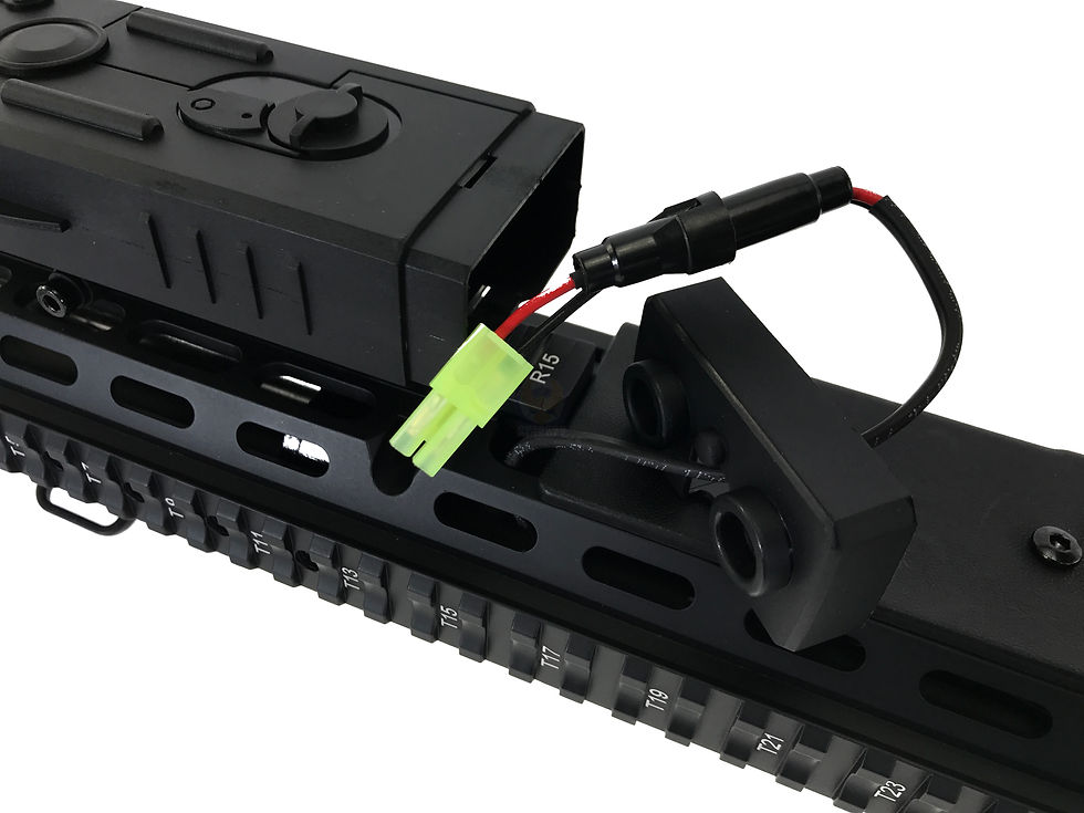 Thumbnail: CYMA CM.032G-BK MK14 MOD 0 M14 EBR Shorty Electric Airsoft AEG Rifle