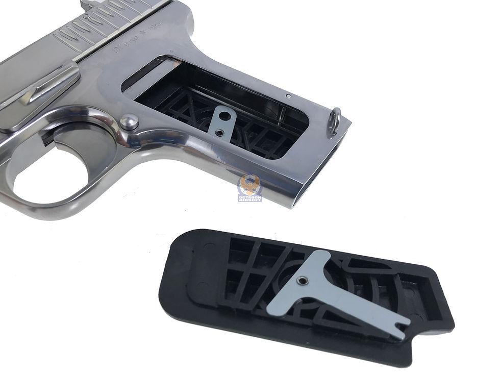 Thumbnail: SRC SR-33 TT-33 Tokarev Full Metal Airsoft Gas Blow Back Pistol GB-0712 (Silver)