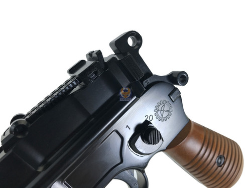 WE M712 C96 Gas Pistol with Chinese Marking (自來得手槍) | Octagon
