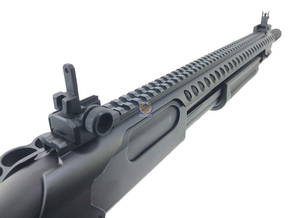Thumbnail: FCW x GE 8872 DE K2 M870 Tactical Gas 3/6 Shot Pump Action Shotgun