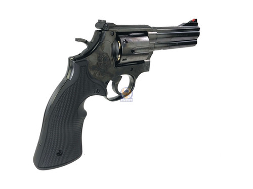 Marushin S&W M586/686 6mm Windy (Shinny) Black Gas Revolver