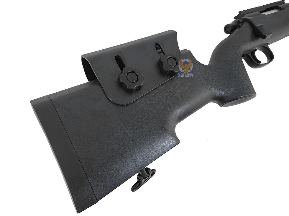 Thumbnail: Classic Army S017P SPR40 SPR VSR Bolt Action Spring Sniper Airsoft Rifle (Black)