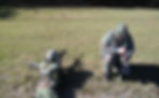 Sniper Team practicing target hand over