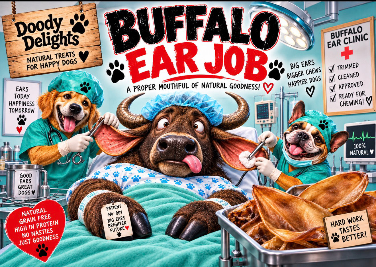 Buffalo Ear Job