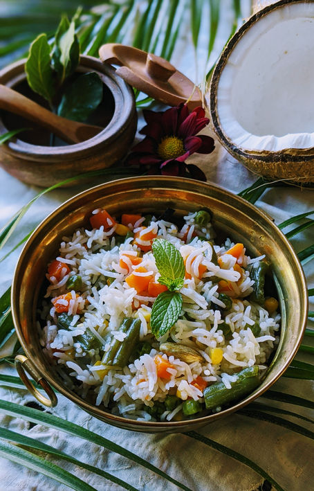 Coconut Pulav