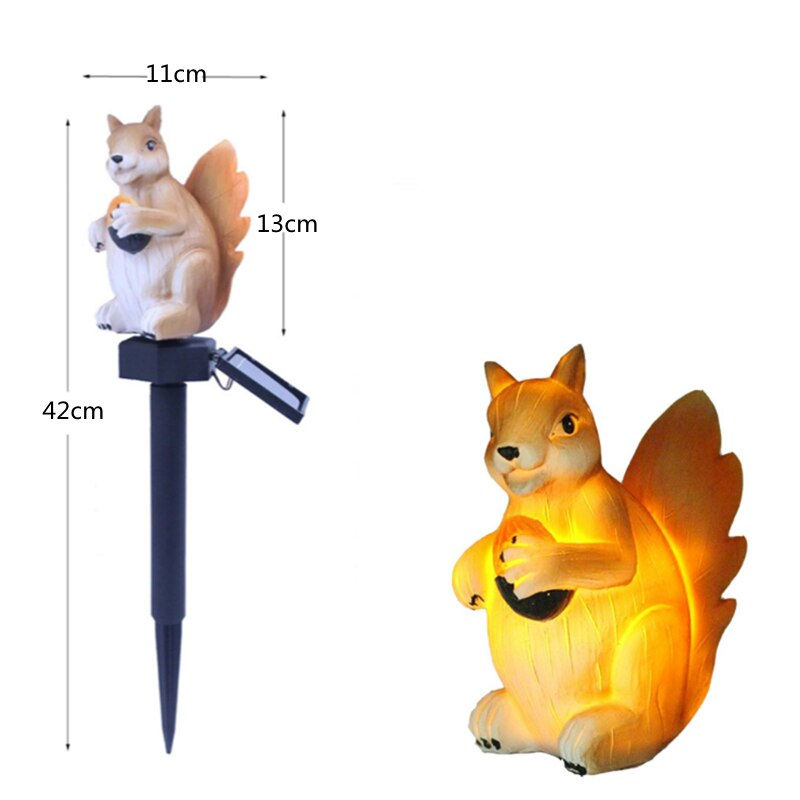 Thumbnail: Solar Led Light Outdoor Owl Solar Lights Waterproof 