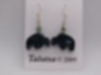Talutsa 2009 Elephant Dangle Earrings