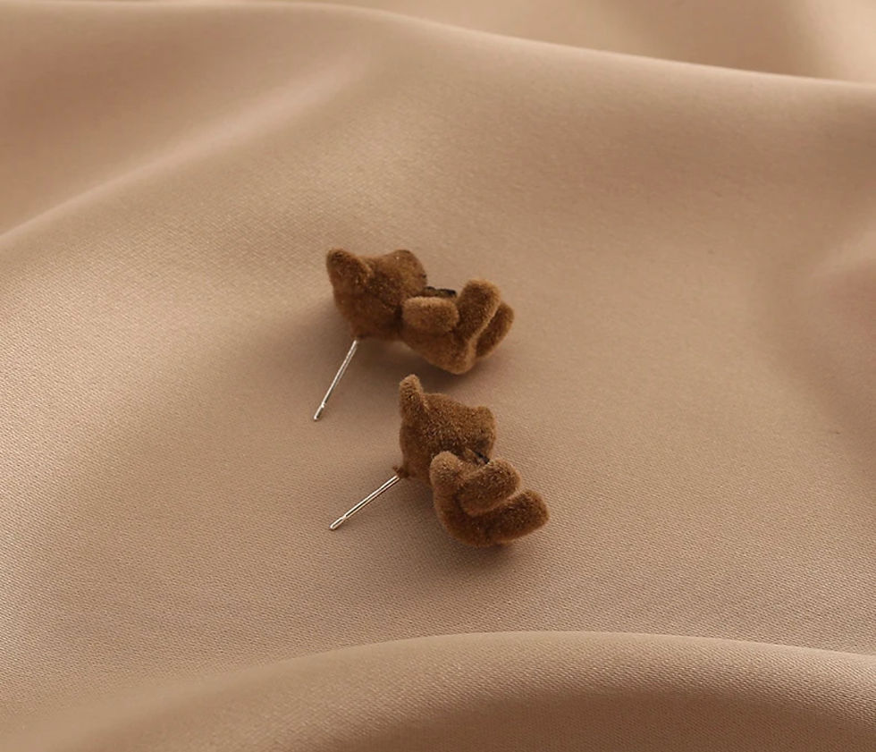 Miniatura: Kolczyki Miśki