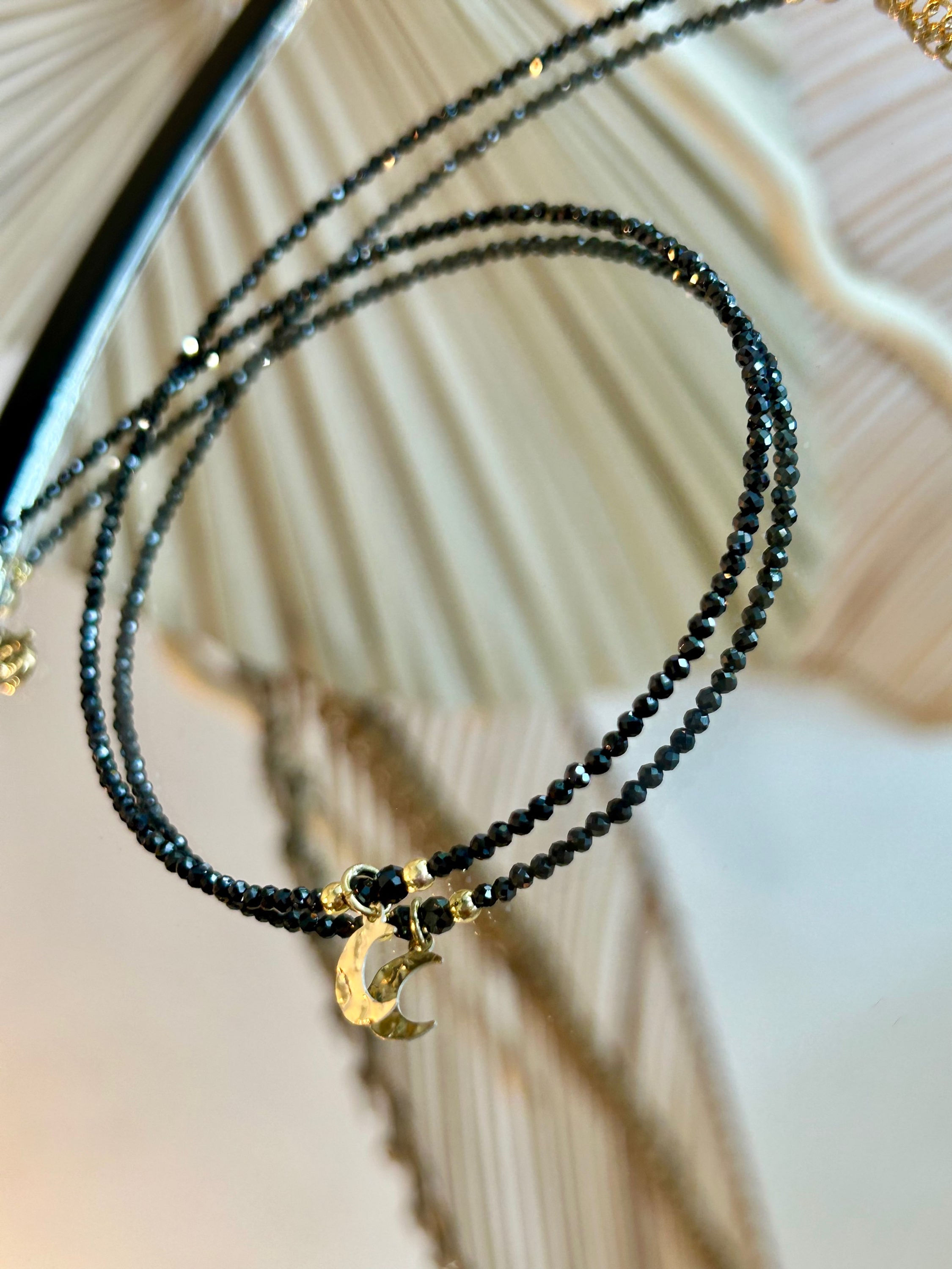 Choker Cyrkon & Moon