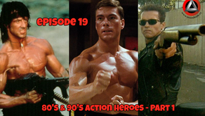Aroundtable.ca Podcast - Episode 19: 80's & 90's Action Heroes