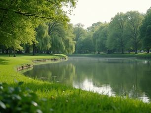 gentle pond