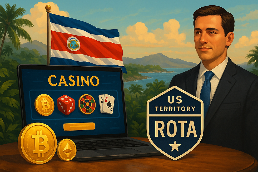 A Costa Rica Crypto Casino With a Rota License: Zero CNMI Tax, Real Regulation, and a Gateway to the U.S. Financial System