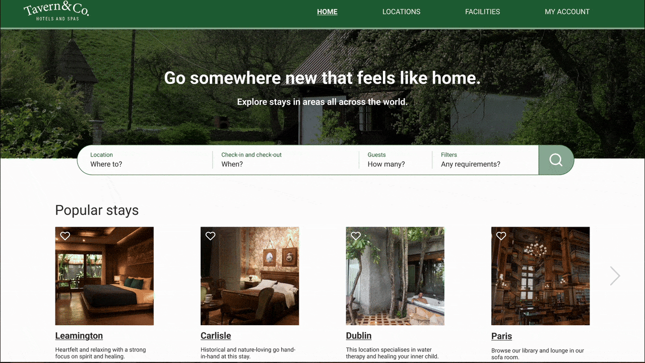 Tavern&Co. Prototype